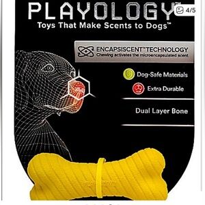 🆕 PLAYOLOGY - Chicken Scented Toy Bone